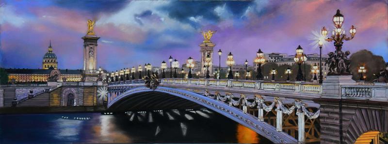 paris pt alexandre3.jpg - Pastel   format /size 30x80